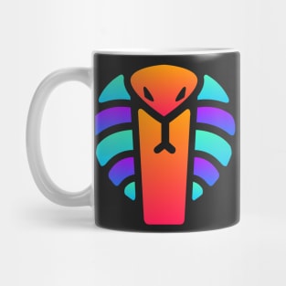 Trippy Psychedelic Rave Cobra Snake Mug